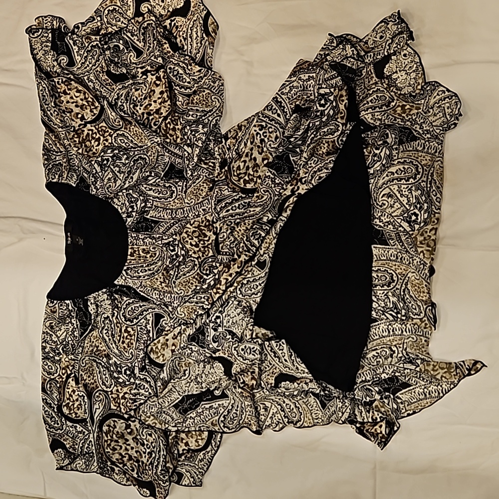 Beautiful Style&Co formal beaded and stretch top - Picture 3 of 6
